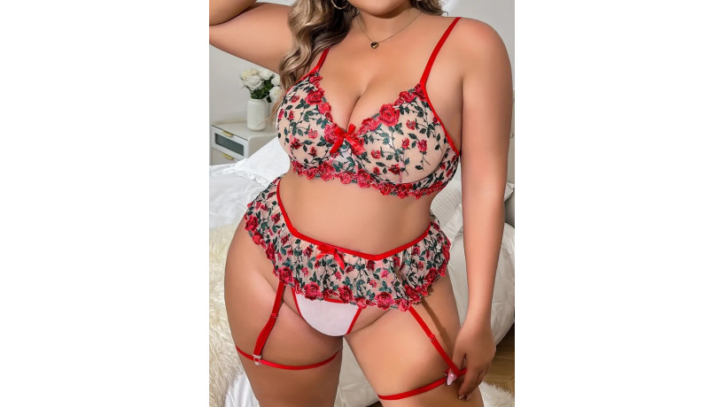 womens-valentines-day-sexy-lingerie-set-plus-size-rose-embroidered-bow-decor-bra-big-4